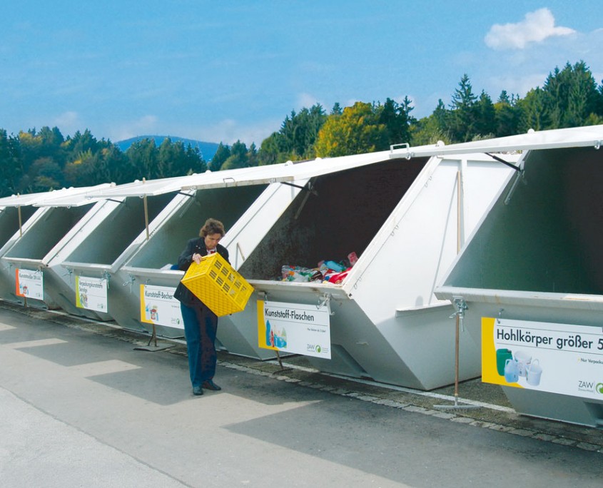 ZAW Farbsystem für Recyclinghöfe